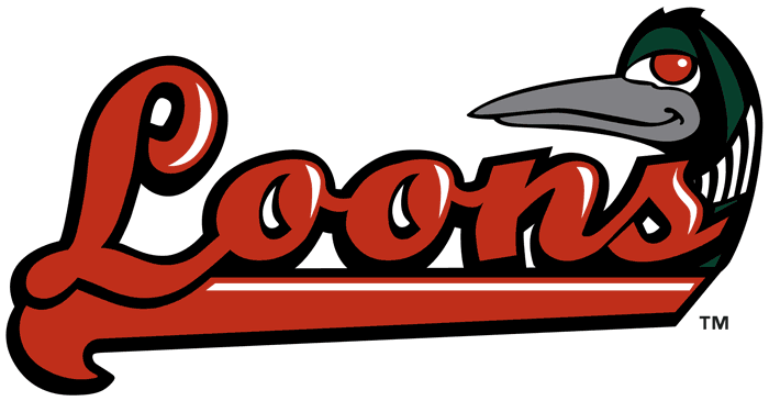 Great Lakes Loons 2007-2015 Jersey Logo vinyl decal